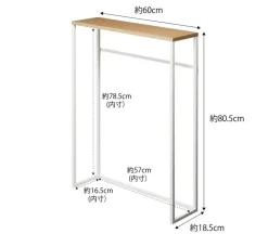 Huonekalut^Yamazaki konsolipöytä Tower valkoinen