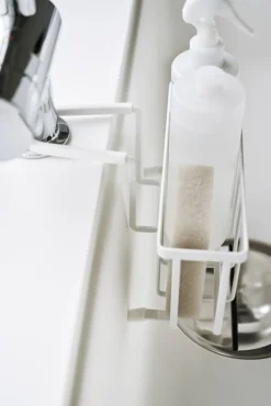 Puhdistus Ja Siivous|Ruoansäilytys Ja Järjestys^Yamazaki kori tiskialtaaseen Tower valkoinen