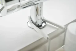 Puhdistus Ja Siivous|Ruoansäilytys Ja Järjestys^Yamazaki kori tiskialtaaseen Tower valkoinen