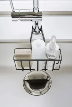 Puhdistus Ja Siivous|Ruoansäilytys Ja Järjestys^Yamazaki kori tiskialtaaseen Tower musta