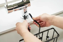 Puhdistus Ja Siivous|Ruoansäilytys Ja Järjestys^Yamazaki kori tiskialtaaseen Tower musta