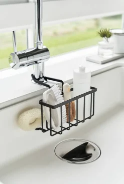 Puhdistus Ja Siivous|Ruoansäilytys Ja Järjestys^Yamazaki kori tiskialtaaseen Tower musta