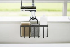 Puhdistus Ja Siivous|Ruoansäilytys Ja Järjestys^Yamazaki kori tiskialtaaseen Tower musta