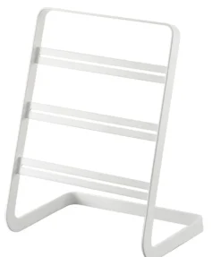 Kylpyhuoneen Säilytys|Meikkipussit Ja Toilettilaukut^Yamazaki korvakoruteline Tower valkoinen