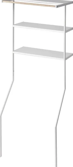 Kylpyhuoneen Säilytys^Yamazaki kylpyhuoneteline Tower valkoinen