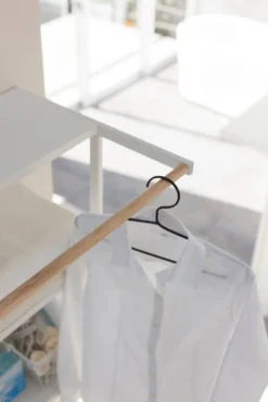 Kylpyhuoneen Säilytys^Yamazaki kylpyhuoneteline Tower valkoinen