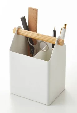 Toimistotarvikkeet|Ruoansäilytys Ja Järjestys^Yamazaki kynäteline valkoinen