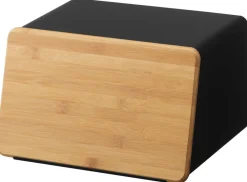 Ruoansäilytys Ja Järjestys^Yamazaki leipälaatikko + irtokansi Tower musta