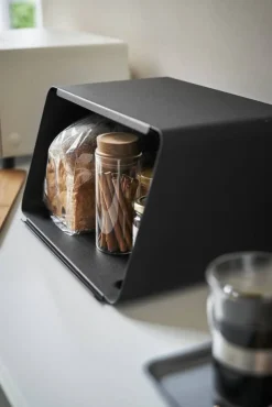 Ruoansäilytys Ja Järjestys^Yamazaki leipälaatikko + irtokansi Tower musta