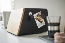 Ruoansäilytys Ja Järjestys^Yamazaki leipälaatikko + irtokansi Tower musta