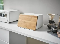 Ruoansäilytys Ja Järjestys^Yamazaki leipälaatikko + irtokansi Tower valkoinen