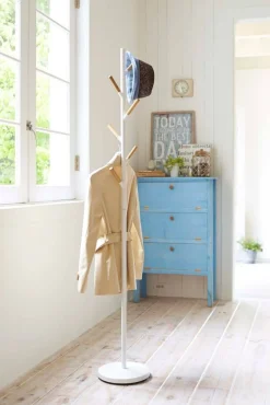 Hyllyt Ja Telineet|Huonekalut^Yamazaki pystynaulakko valkoinen