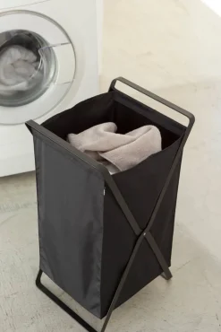 Kylpyhuoneen Säilytys|Vaatehuolto^Yamazaki pyykkikori musta