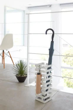 Hyllyt Ja Telineet|Huonekalut^Yamazaki Sateenvarjoteline Brick valkoinen