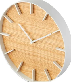 Kellot Ja Peilit^Yamazaki seinäkello Rin valkoinen