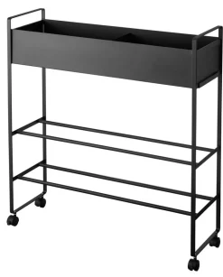 Kylpyhuoneen Säilytys|Hyllyt Ja Telineet^Yamazaki säilytyskärry Tower musta