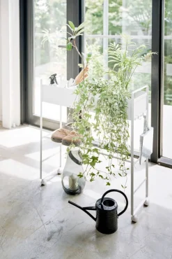 Kylpyhuoneen Säilytys|Hyllyt Ja Telineet^Yamazaki säilytyskärry Tower valkoinen