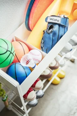 Kylpyhuoneen Säilytys|Hyllyt Ja Telineet^Yamazaki säilytyskärry Tower valkoinen