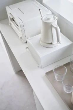 Toimistotarvikkeet|Säilytyskorit Ja Laatikot^Yamazaki säilytyslaatikko Tower valkoinen