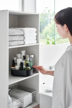 Säilytyskorit Ja Laatikot|Ruoansäilytys Ja Järjestys^Yamazaki tarjotin Tower tarjotin musta