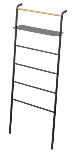 Kylpyhuoneen Säilytys|Hyllyt Ja Telineet^Yamazaki teline hyllyllä musta