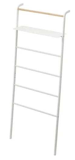 Kylpyhuoneen Säilytys|Hyllyt Ja Telineet^Yamazaki teline hyllyllä valkoinen