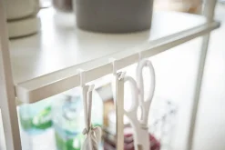 Huonekalut^Yamazaki Tower tarjoiluvaunu valkoinen