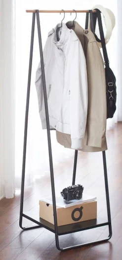 Hyllyt Ja Telineet|Huonekalut^Yamazaki vaaterekki musta