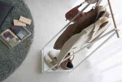 Hyllyt Ja Telineet|Huonekalut^Yamazaki vaaterekki valkoinen