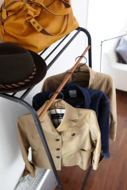 Kylpyhuoneen Säilytys|Hyllyt Ja Telineet^Yamazaki vaateteline musta