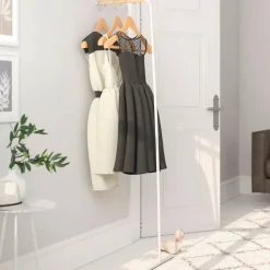 Kylpyhuoneen Säilytys|Hyllyt Ja Telineet^Yamazaki Vaateteline Tower Slim valkoinen