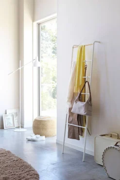 Kylpyhuoneen Säilytys|Hyllyt Ja Telineet^Yamazaki vaateteline valkoinen