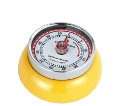 Keittiötarvikkeet^Zassenhaus Speed retroajastin keltainen